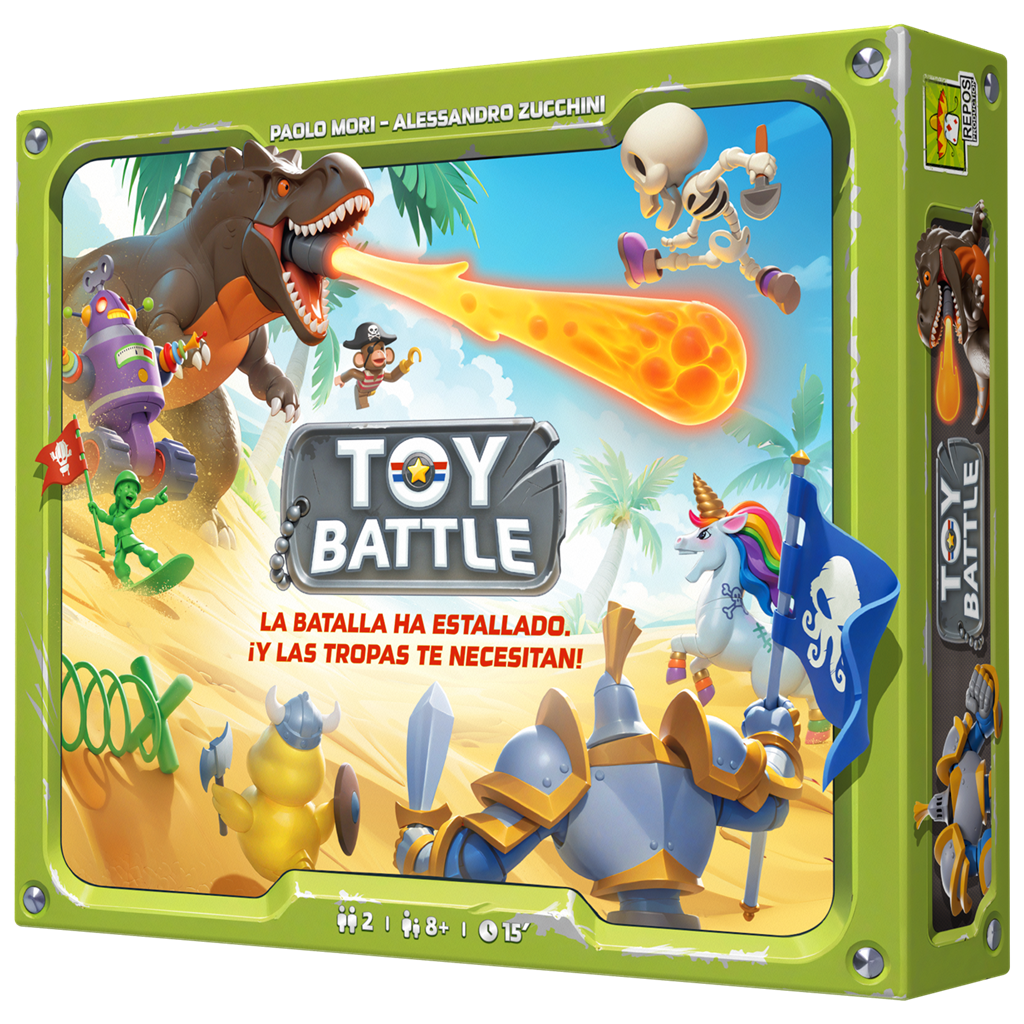 Toy Battle  - Juego de mesa táctico  - Asmodee - Desde 8 años - 2 jugadores