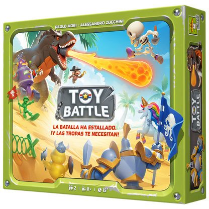 Toy Battle  - Juego de mesa táctico  - Asmodee - Desde 8 años - 2 jugadores