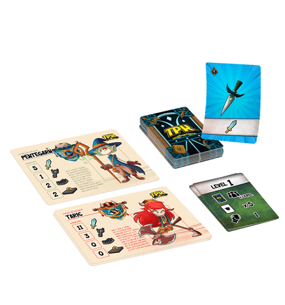 TPK - TOTAL PARTY KILL - Juego de mesa - GDM Games - Desde 8 años - 2 a 5 jugadores