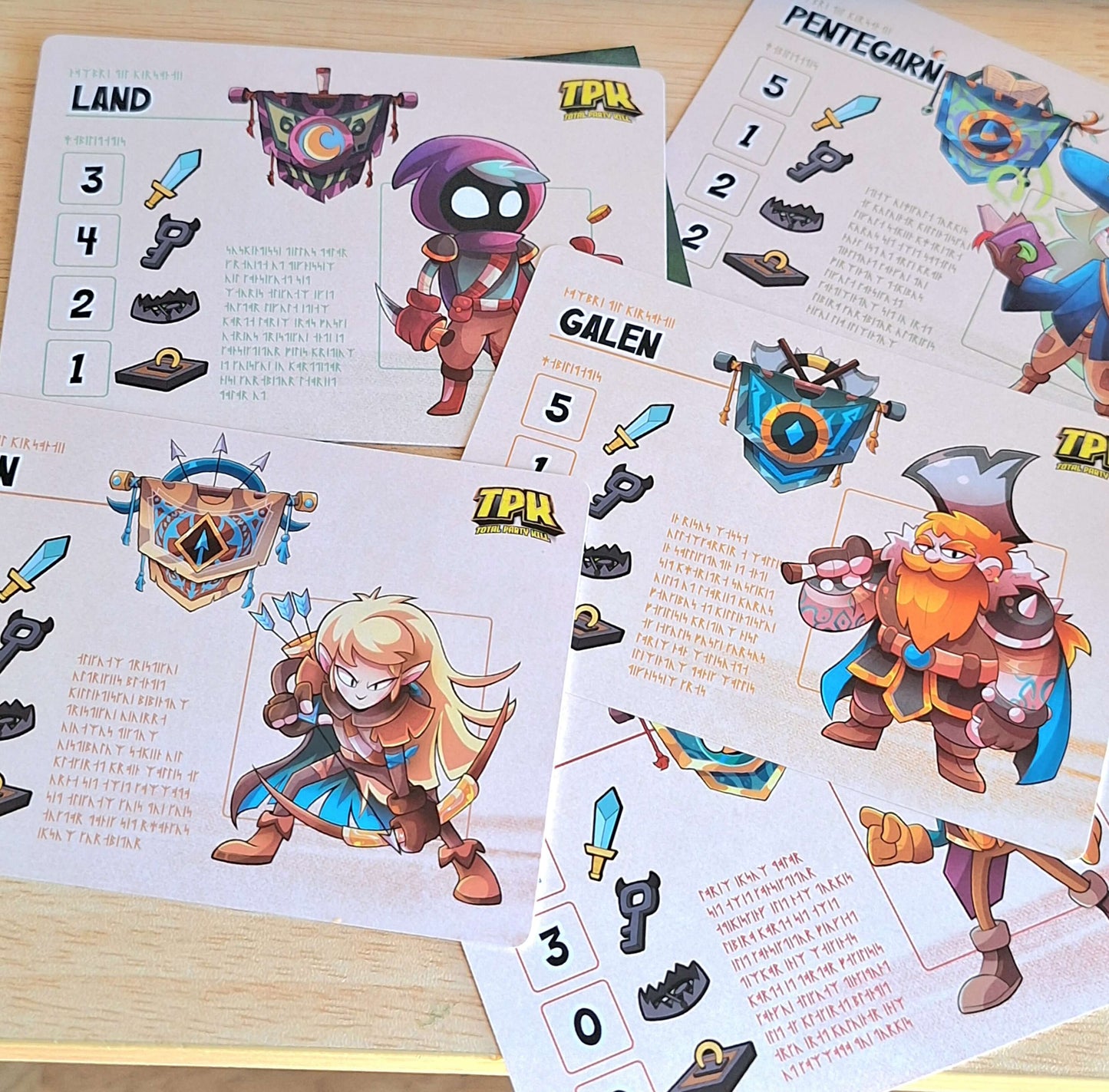 TPK - TOTAL PARTY KILL - Juego de mesa - GDM Games - Desde 8 años - 2 a 5 jugadores