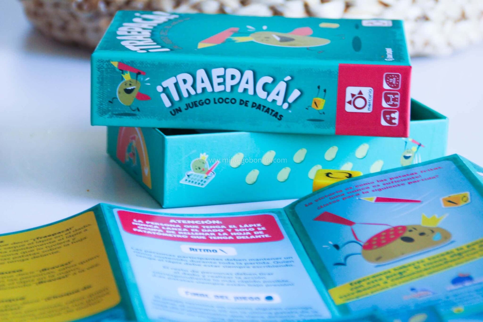 ¡TRAEPACÁ! - Juego de mesa - Mercurio - Desde 8 años