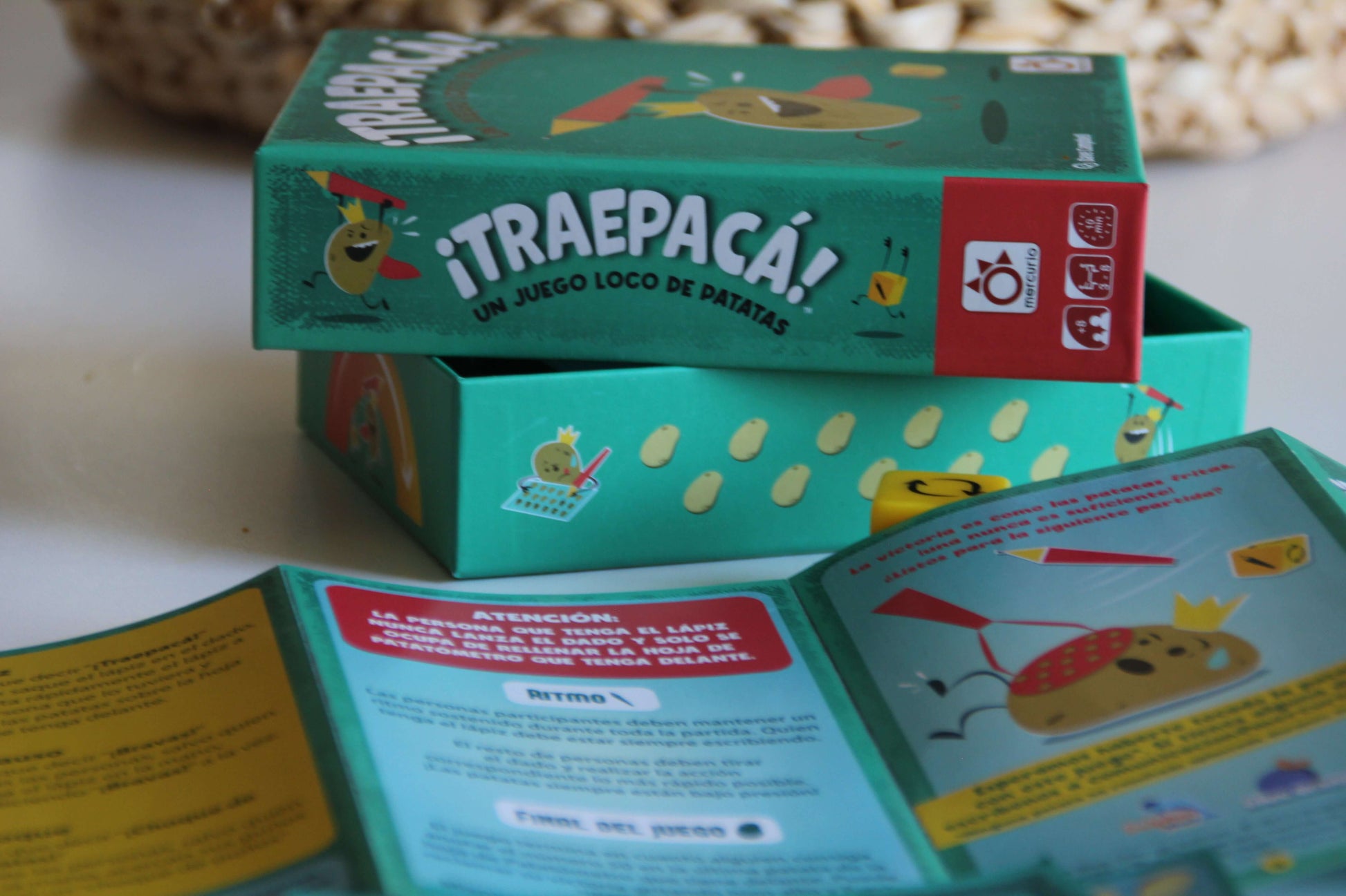 ¡TRAEPACÁ! - Juego de mesa - Mercurio - Desde 8 años