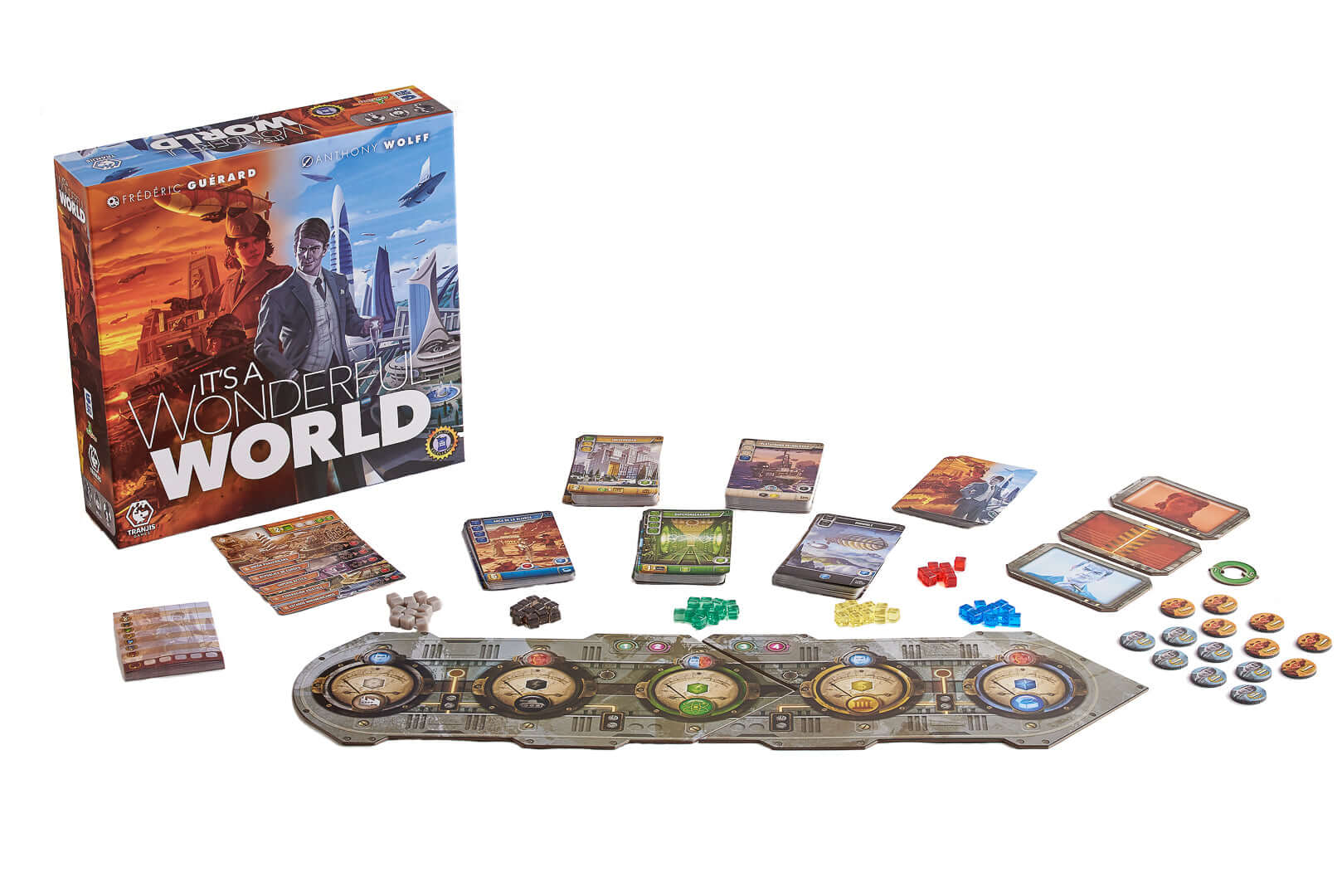 It’s a Wonderful World | 1-5 jugadores | 14 años | Tranjia Board Games