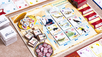 Tras los pasos de Darwin - Juego de mesa - Tranjis - 2-5 jugadores - 8+ años - 30 min