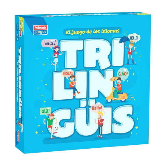 Trilingüis - Juego de mesa - FALOMIR - Desde 8 años Board Games