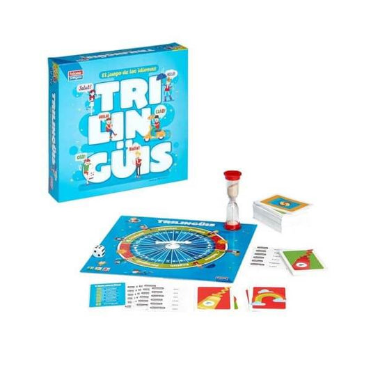 Trilingüis - Juego de mesa - FALOMIR - Desde 8 años Board Games