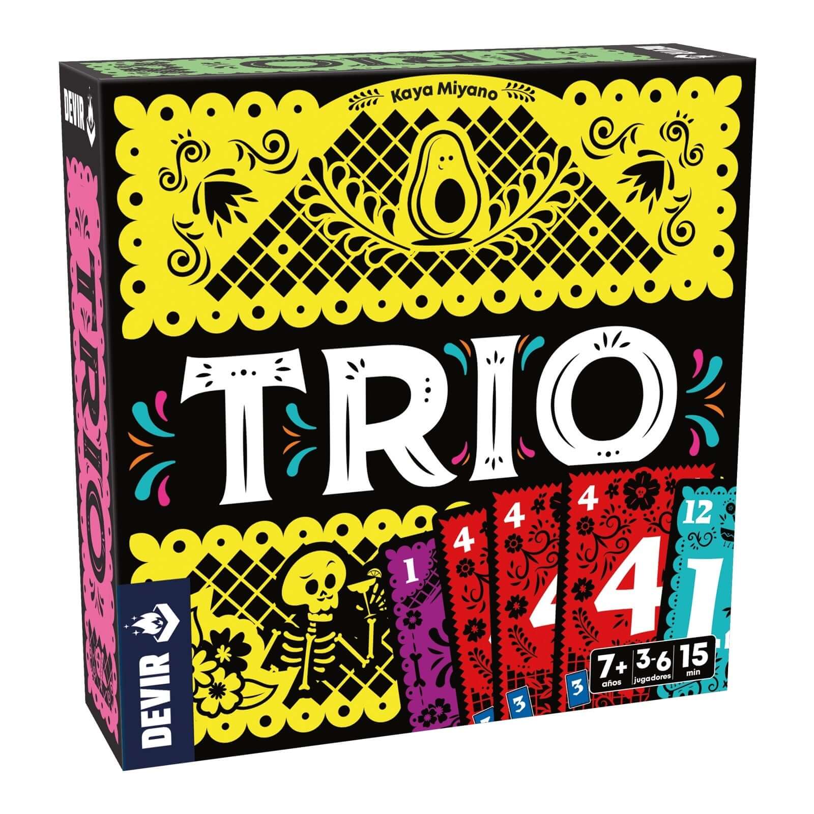 Trio - Juego de mesa - Devir - Desde 7 años