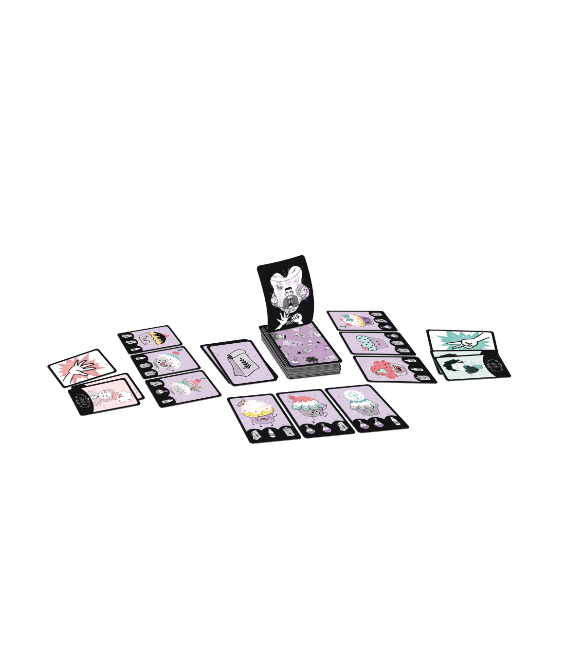 Unicornia Juego de Cartas - Atomo - Desde 6 años Board Games