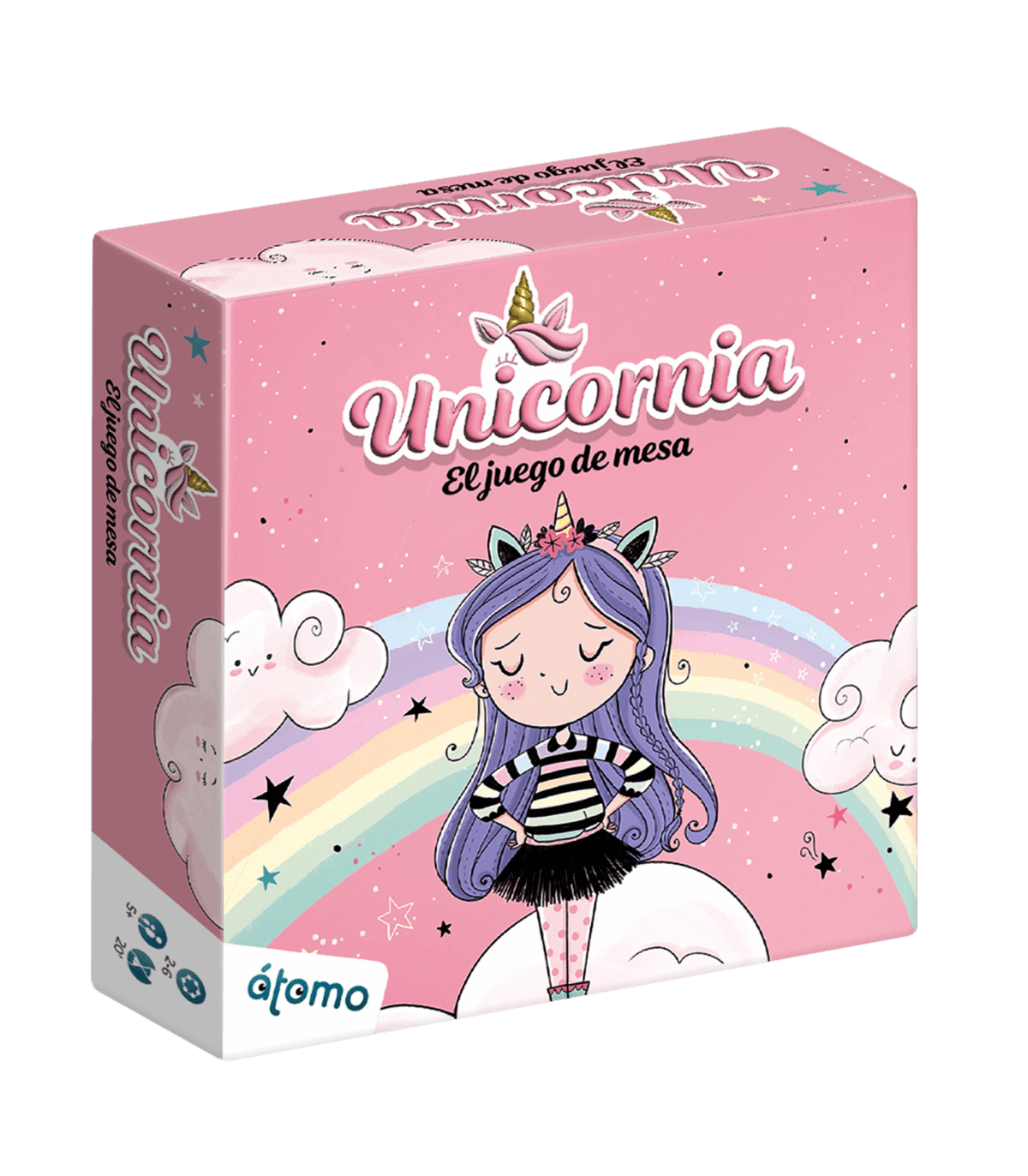Unicornia - Juego de mesa - Atomo - Desde 5 años