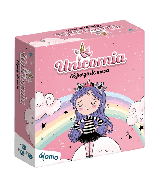 Unicornia - Juego de mesa - Atomo - Desde 5 años Board Games