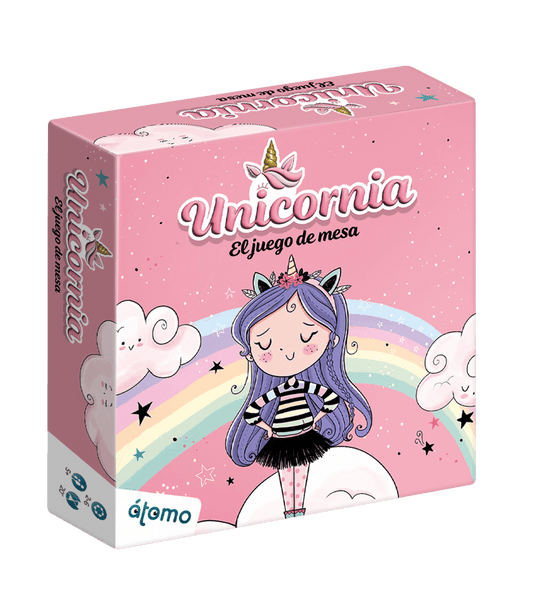 Unicornia | Juego de mesa desde los 5 años | De 2 a 6 jugadores