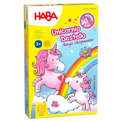 Unicornio Destello Bingo Chispeante - Juego de mesa - Haba - Desde 3 años