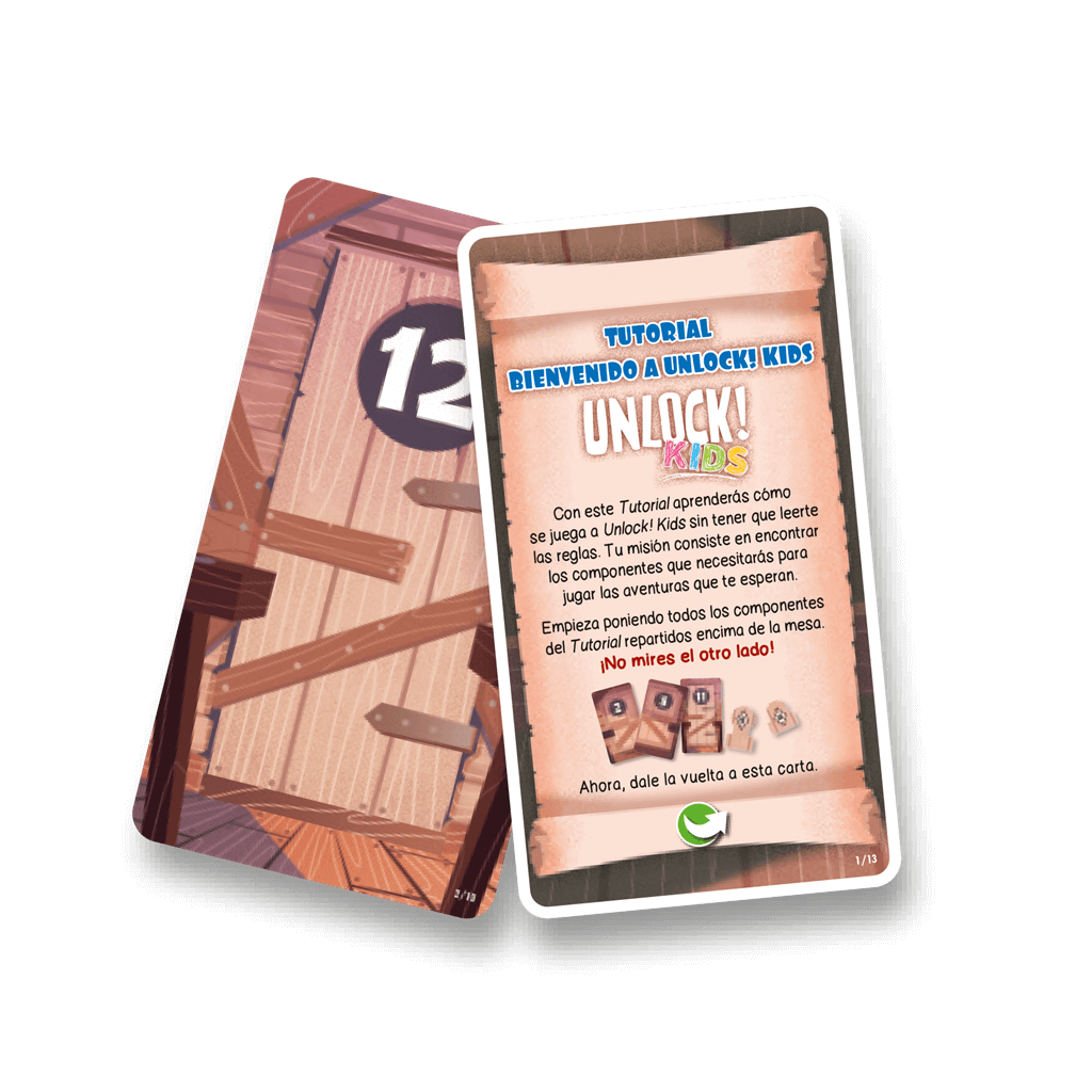 Unlock Kids Stories from the past - Juego de mesa - Asmodee - Desde 6 años Board Games
