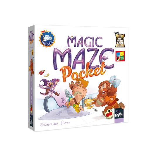 Magic Maze Pocket - Juego Cooperativo de lógica - +8 años - 2 a 8 jugadores