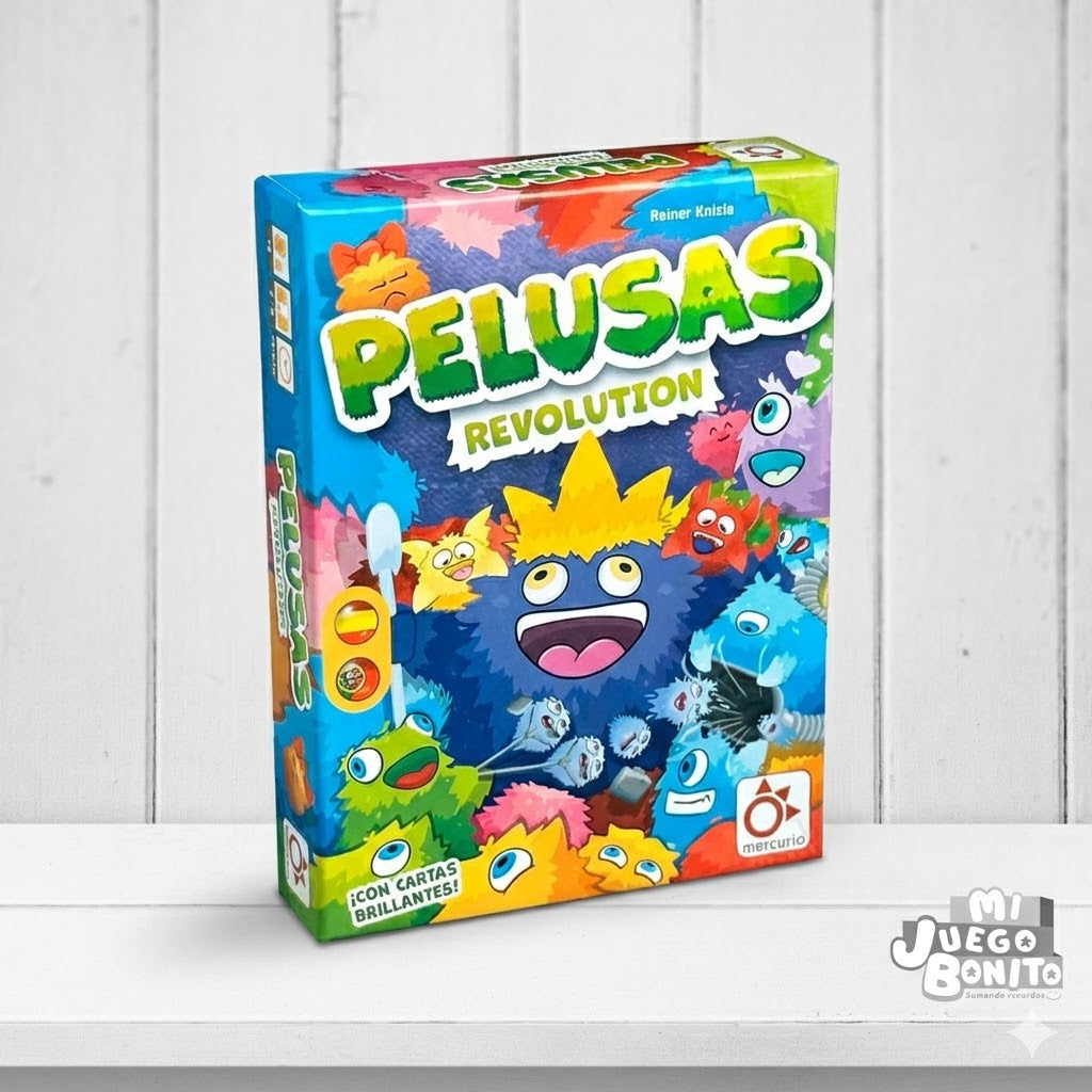Pelusas Revolution – Riesgo, cartas especiales y muchas ganas de revancha (8+ años · 2-6 jugadores) · Mercurio