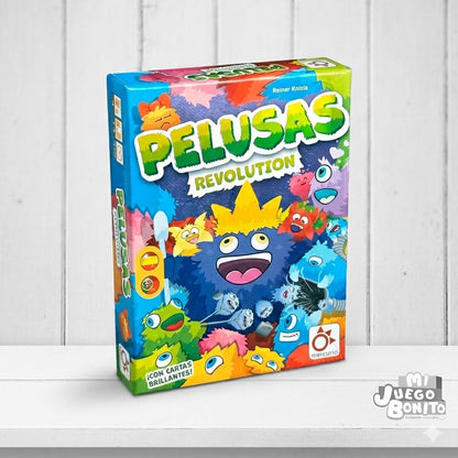 Pelusas Revolution – Riesgo, cartas especiales y muchas ganas de revancha (8+ años · 2-6 jugadores) · Mercurio
