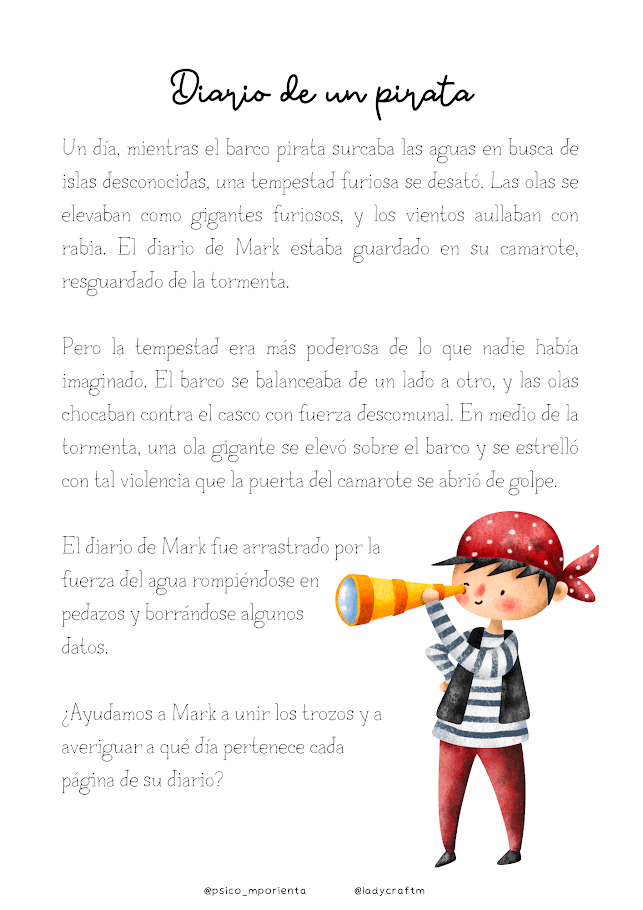 Diario de un Pirata | Ladycraft E-Books