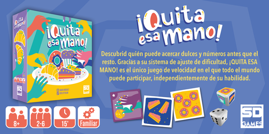 ¡Quita esa mano! - Discriminación visual y reflejos - 8+