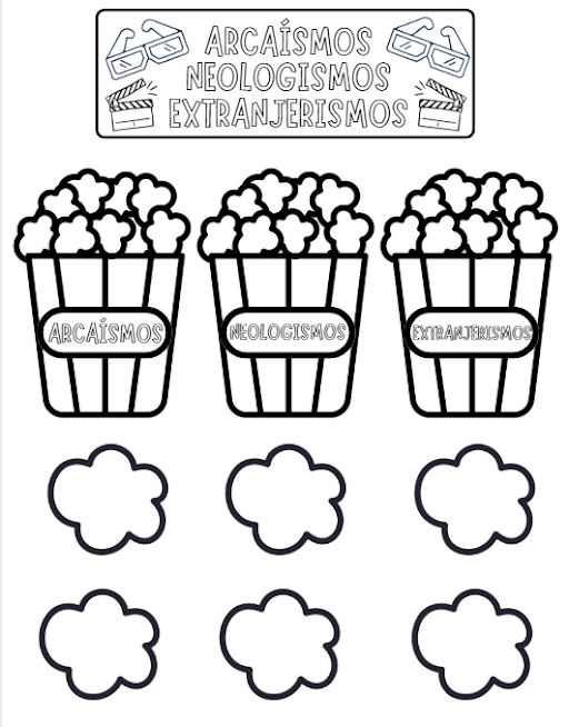 LAPBOOK ARCAÍSMOS, NEOLOGISMOS Y EXTRANJERISMOS: | Ladycraft