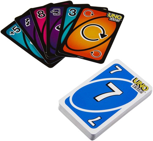 UNO Flip! - Juego de cartas - Mattel - 2-10 jugadores - 7+ años - 15-30 min