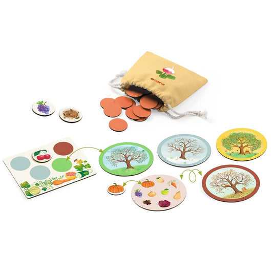 Cool School Vegeto Mondo - Juego de mesa - Djeco - Desde 5 años Board Games