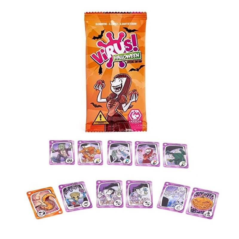 Virus! Halloween expansión - Juego de mesa - Tranjis - Desde 8 años