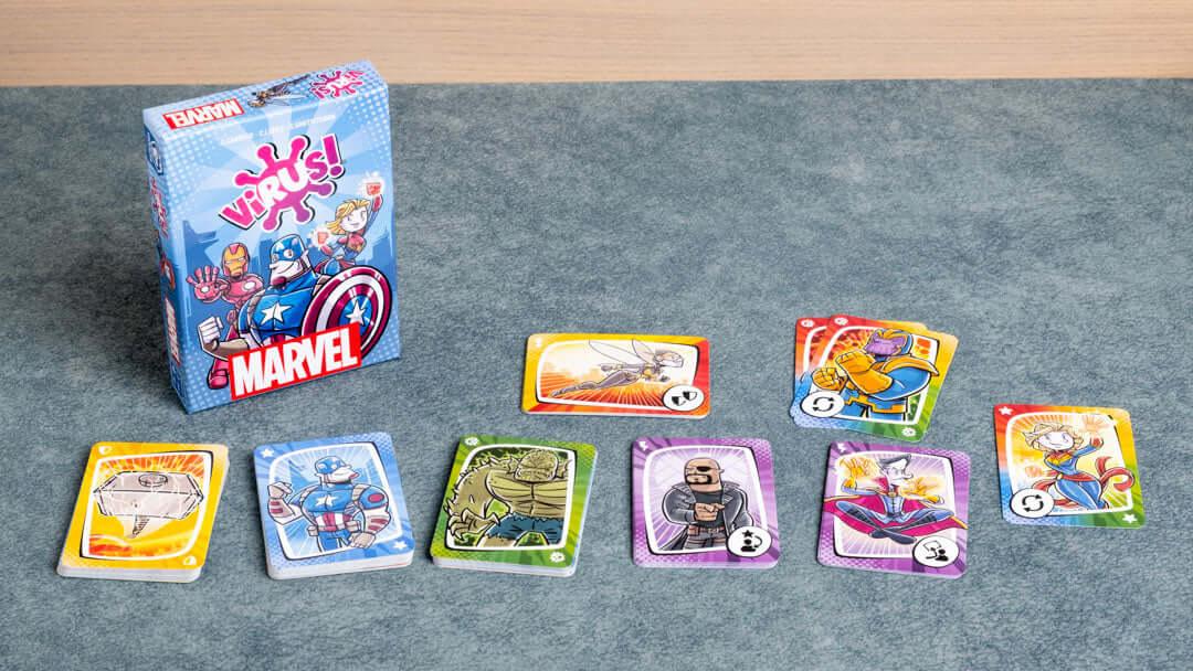 Virus! Marvel - Tranjis - Desde 8 años - De 2 a 5 jugadores