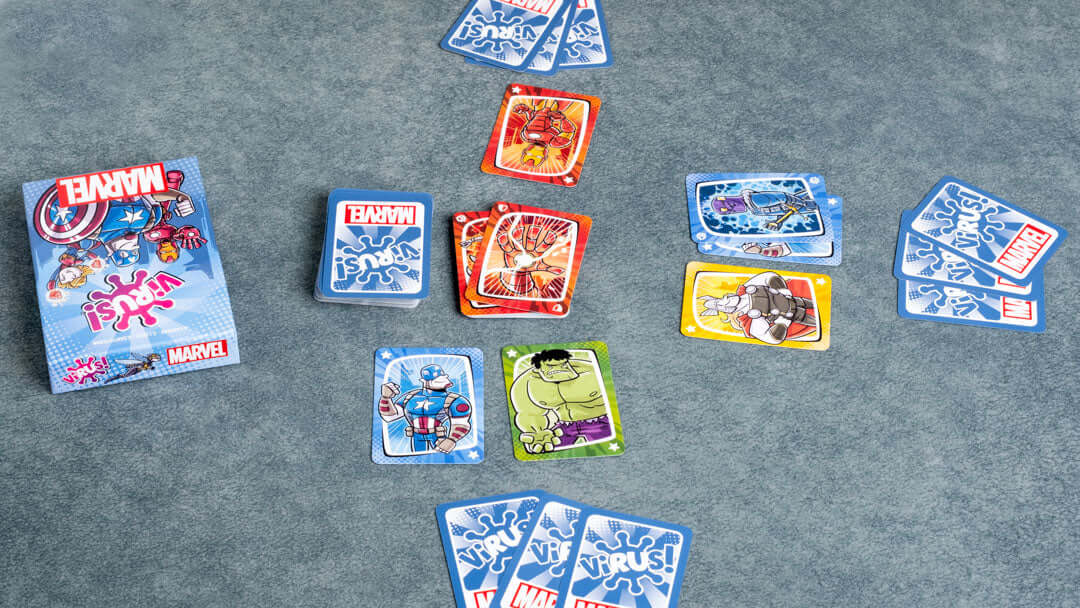 Virus! Marvel - Tranjis - Desde 8 años - De 2 a 5 jugadores