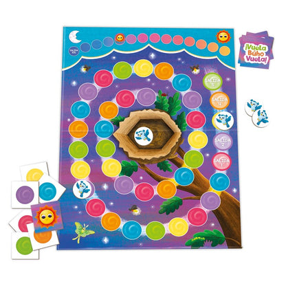 ¡ Vuela buho vuela ! - Juego de mesa - Ludilo - 2-4 jugadores - 4+ años - 15 min