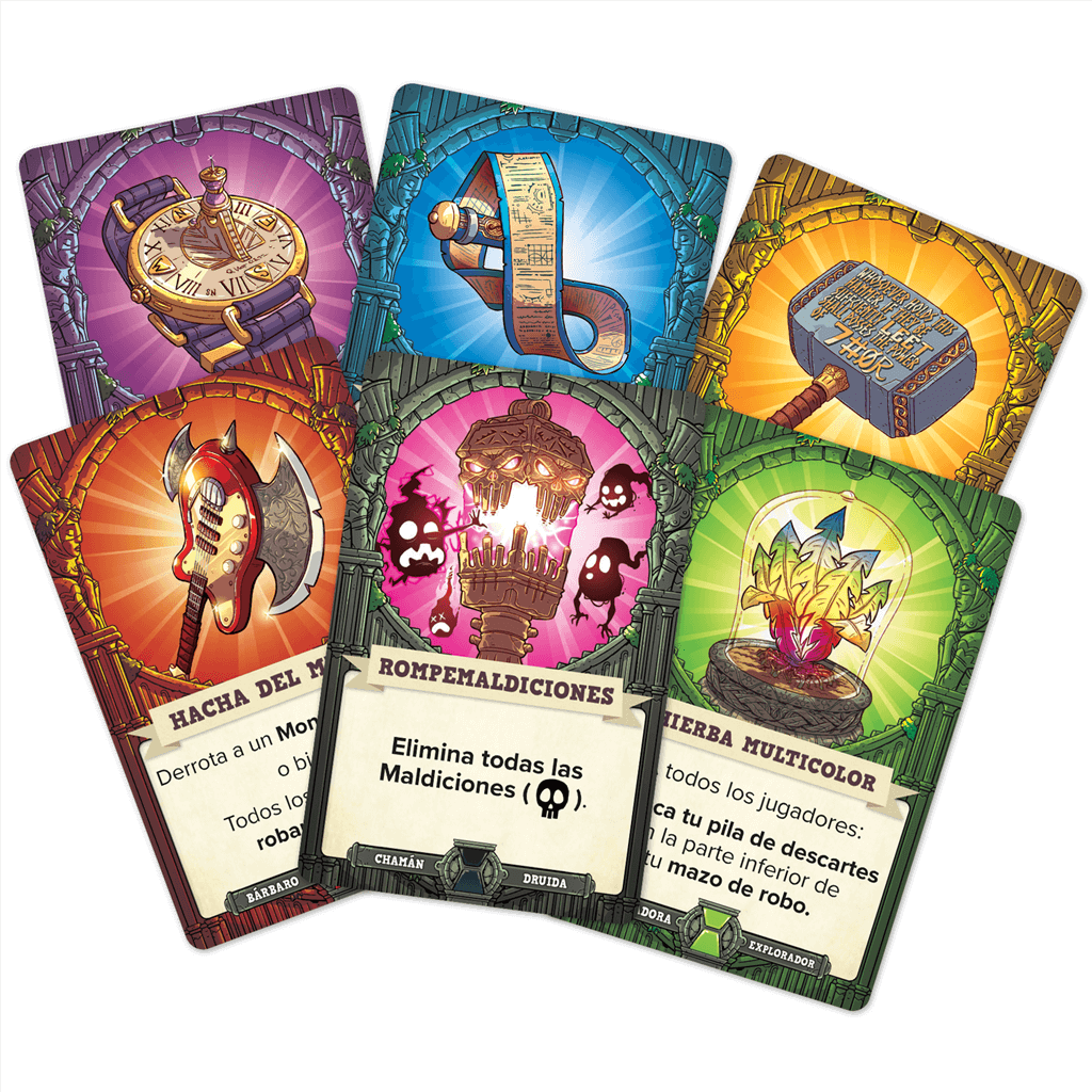 5 Minute Dungeon: ¡Maldición! ¡Otra vez no! Expansion - Juego de mesa - Asmodee - Desde 9 o más años Board Games