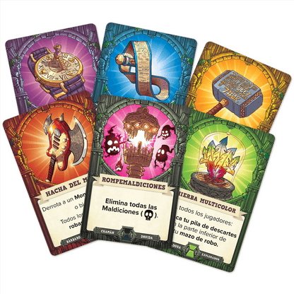 5 Minute Dungeon: ¡Maldición! ¡Otra vez no! Expansion - Juego de mesa - Asmodee - Desde 9 o más años Board Games
