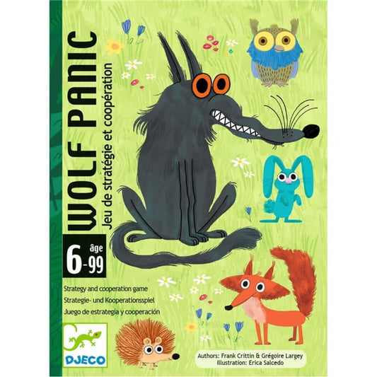 Wolfpanic - Juego de mesa - Djeco - Desde 6 años Board Games