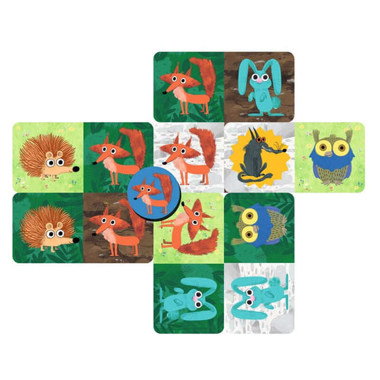 Wolfpanic - Juego de mesa - Djeco - Desde 6 años Board Games
