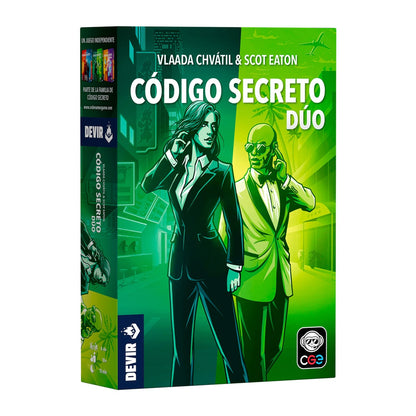 Código Secreto Duo - Juego de mesa - Devir - 2+ jugadores - 11+ años - 15 min
