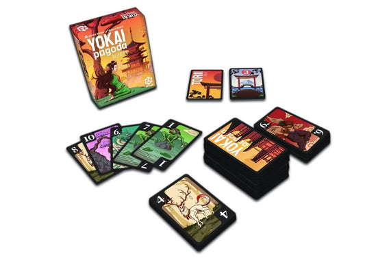 Yokai Pagoda - Juego de mesa - PIF GAMES - Desde 8 años - 2 a 5 jugadores