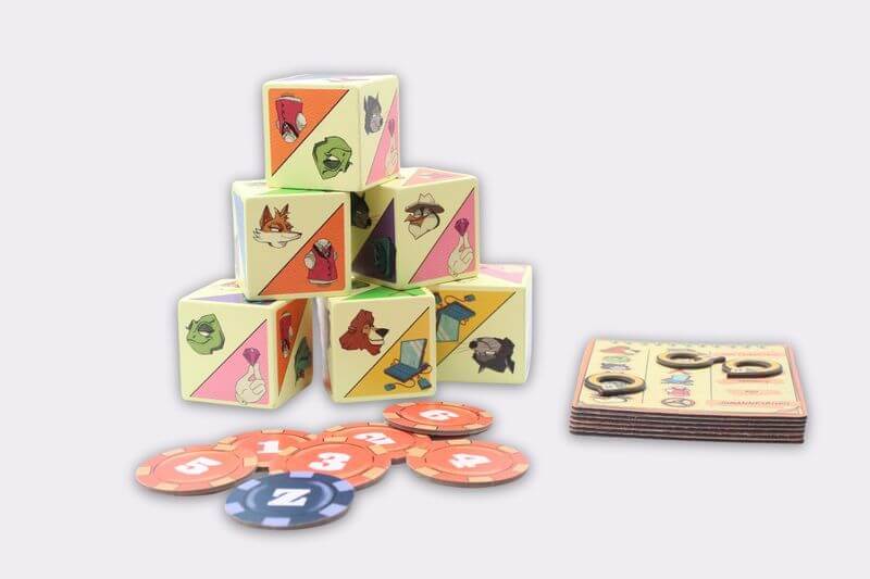 Zoogitives - Juego de mesa de deducción - Desde 10+ años