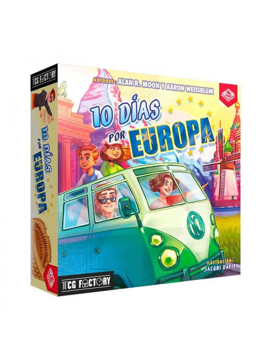 10 Días por Europa - Juego TCG FACTORY desde los 10 años - Mi Juego Bonito