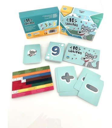 10 lobitos - Juego de mesa - Atomo - Desde 5 años