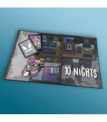 10 Nights - Juego de mesa para 9 años o más - Mi Juego Bonito