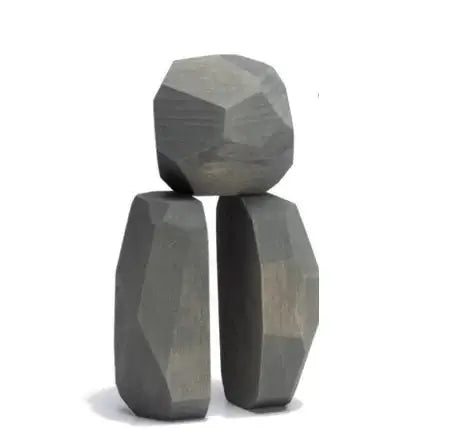 12 Teniques madera (Arcilla, volcánicos y natural) Ocamora Educational Toys