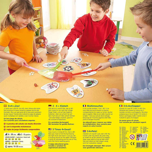 3 x 4 = ¡Zas ! - Juego de mesa - Haba - Desde 8 años Board Games