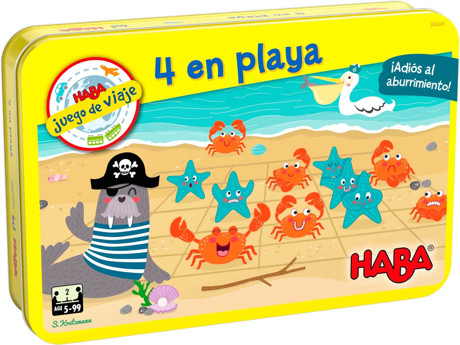 4 en Playa - Juego de mesa - Haba - Desde 5 años