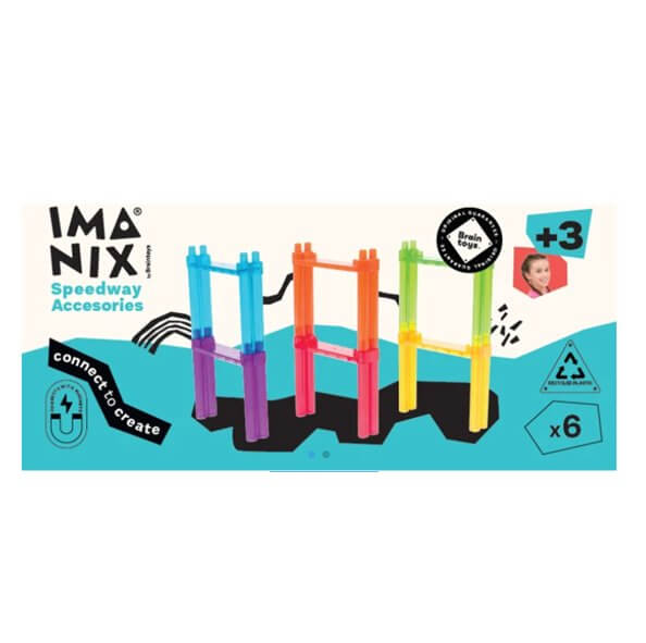 6 columnas expansión Pista Speedway Imanix - Mi Juego Bonito