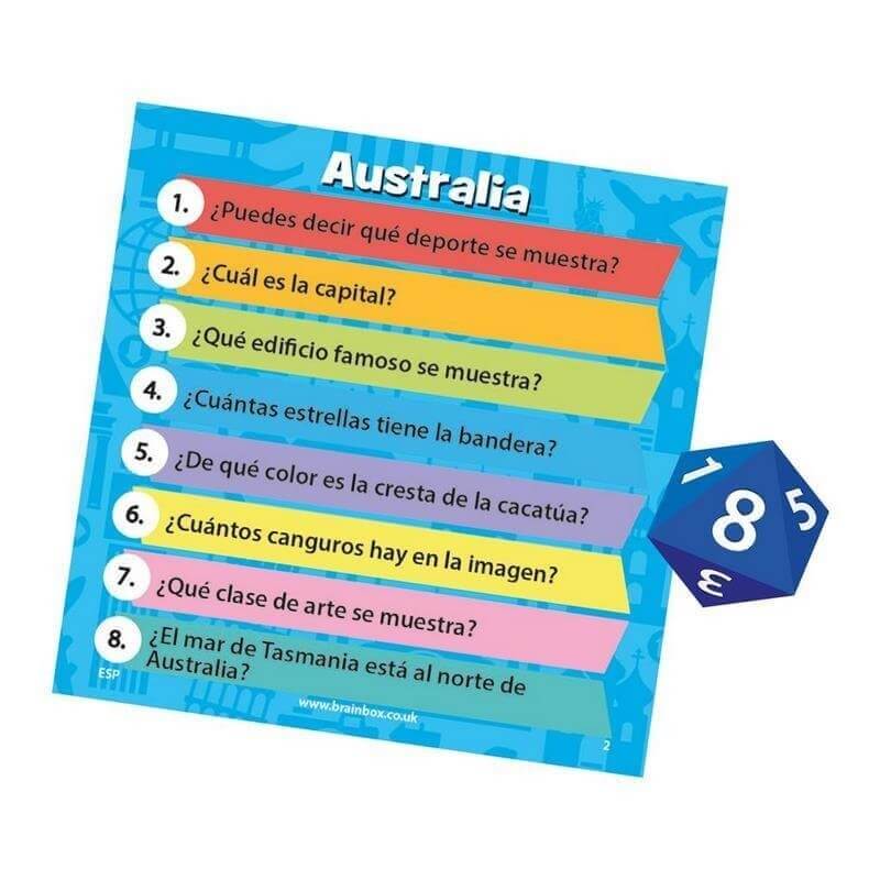 BrainBox El Mundo 2023 - Juego de mesa - Asmodee - Desde 8 años Board Games