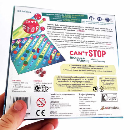 Can't Stop - Juego de mesa - MALDITO GAMES - Desde 7 años Board Games