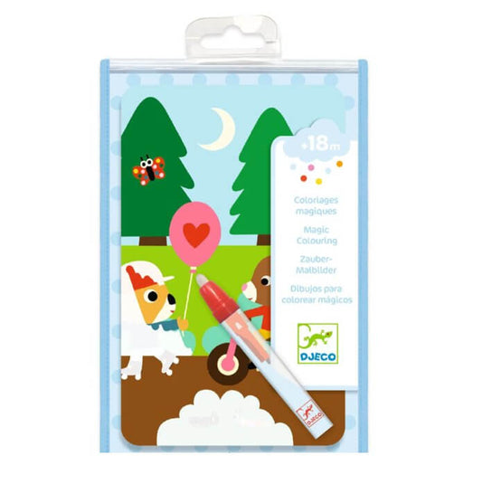 Dibujos magicos para colorear En el parque desde 18 mesess Arts & Crafts