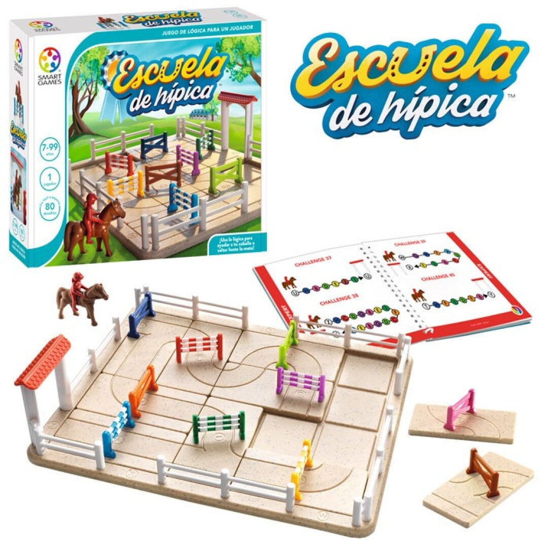 Escuela de Hípica - Juego de lógica desde los 7 años