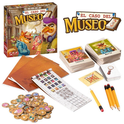 El Caso del Museo - Juego de mesa - Ludilo - Desde 8 años Board Games