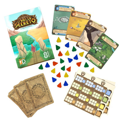 El Valle Secreto - Juego de mesa - Cacahuete Games - Desde 8 años Board Games