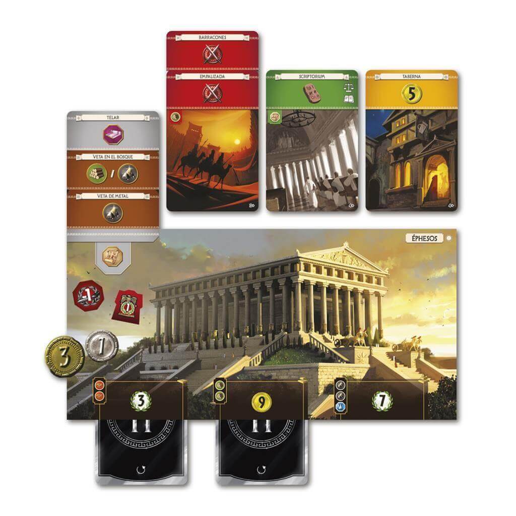 7 Wonders Nueva Edición - Juego de mesa para 9 años o más